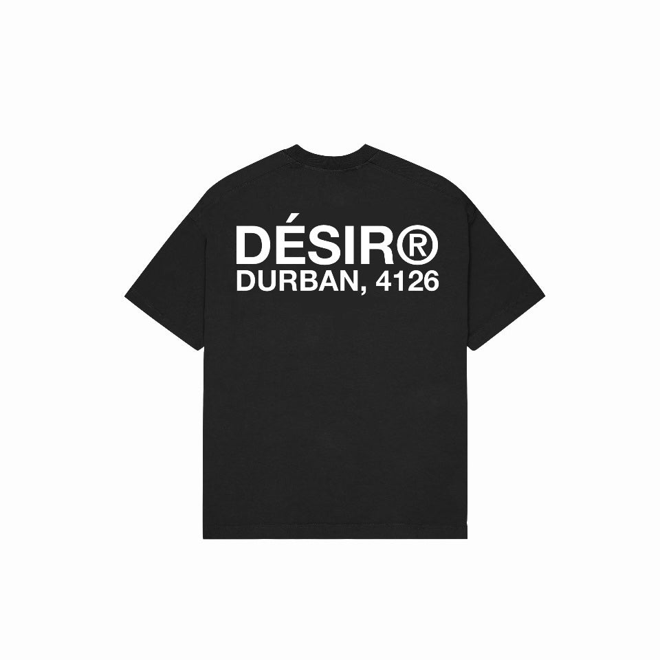 DÉSIR® ESSENTIALS BLACK T-SHIRT