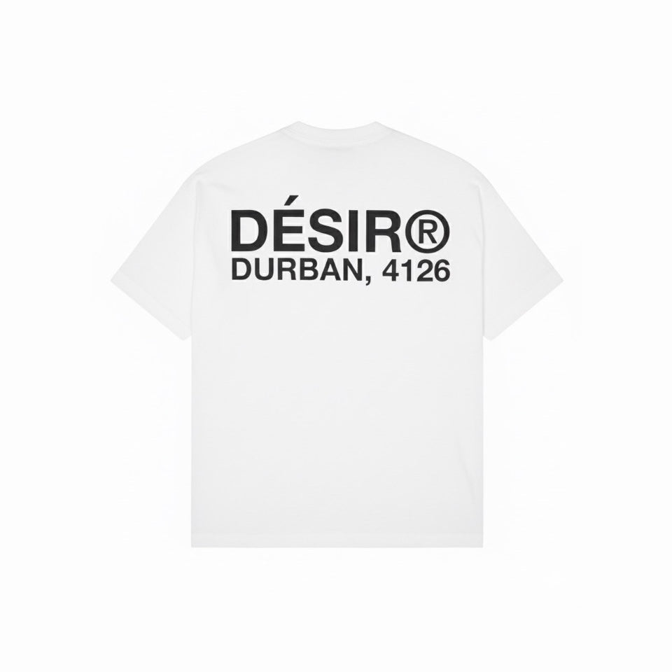 DÉSIR® ESSENTIALS WHITE T-SHIRT