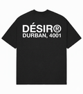 DÉSIR® ESSENTIALS BLACK T-SHIRT