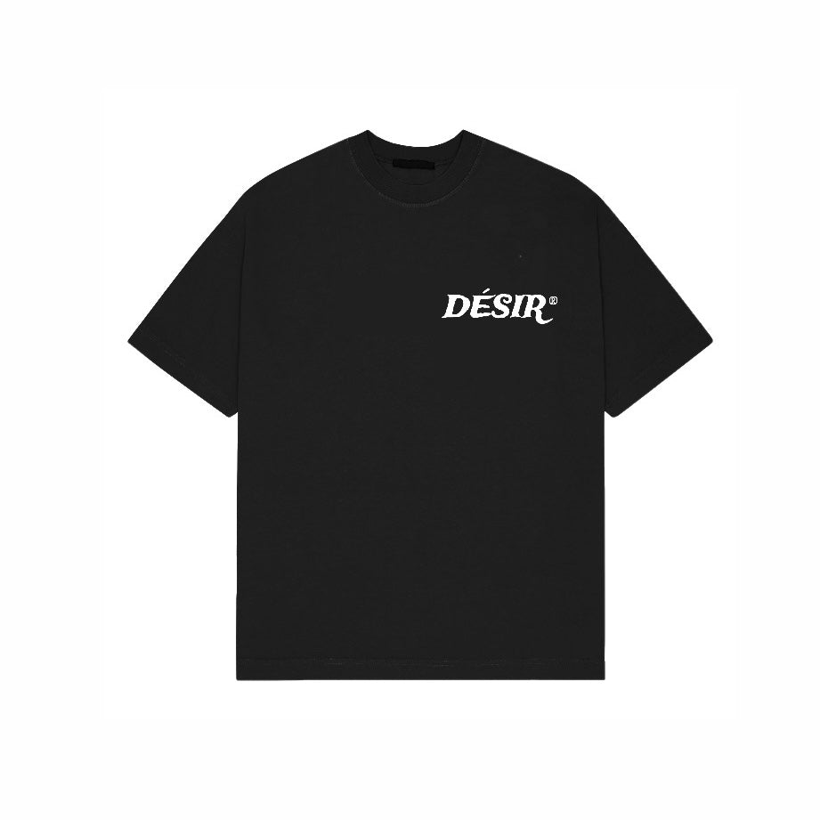 DÉSIR® ESSENTIALS BLACK T-SHIRT